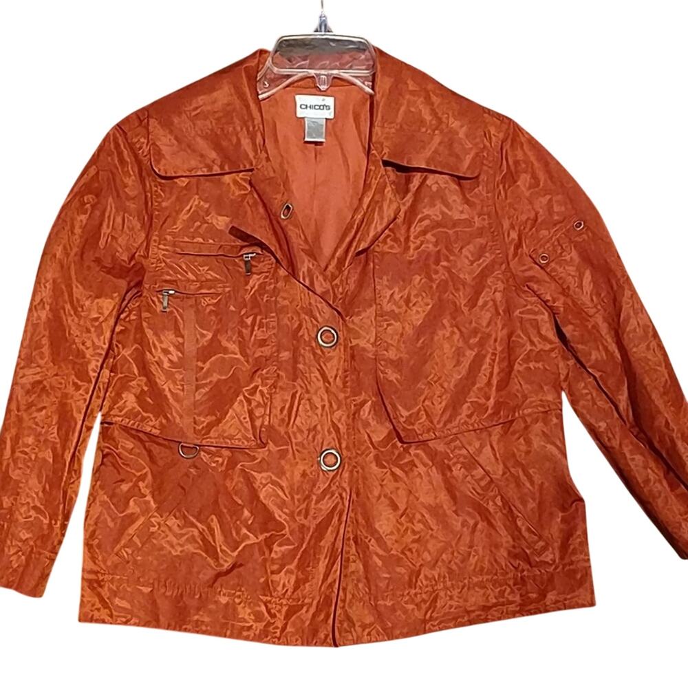 Chico's ladies lightweight sporty jacket pre-loved